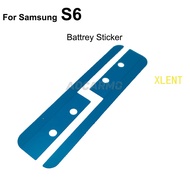 【สายคล้องโทรศัพท์】สำหรับ Samsung Galaxy S7 Edge S6 Note 8 9 S8 + S9 S8 S10บวก S10E สติกเกอร์กาวแบตเตอรี่กันน้ำ