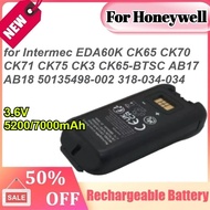 For Honeywell 3.6V 5200/7000mAh for Intermec EDA60K CK65 CK70 CK71 CK75 CK3 CK65-BTSC AB17 AB18 5013