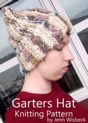 Garter Hat Knitting Pattern Jenn Wisbeck