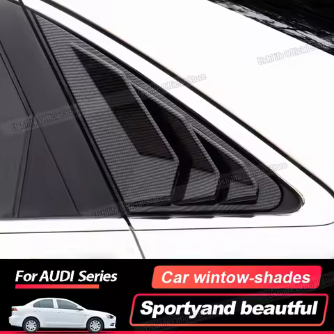 For Audi A3/A4L/A5/A6L/A7/A8/Q3Q5L Car Modified Rear Triangle Shutter Window Decoration Shelth Shell