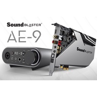 CREATIVE Sound Blaster AE-9 Hi-Res PCI-e Sound Card and DAC w/ Xamp Discrete Headphone Bi-Amp + Audi