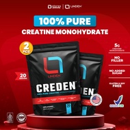 Linden Nutrition Creden Creatine Monohydrate 100g 20 servings Creatine Supplement