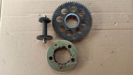 oneway pelor stater rumah konde komplit gigi stater gear starter bajaj pulsar 135