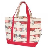 日本 Lisa Larson袋 手挽袋包 (Mikey Cat) 棉花糖內層 環保袋 購物袋 戶外旅遊便攜 野餐午餐袋 手提包袋 - 平行進口