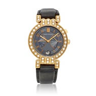 Harry Winston Harry Winston, Bi-Retrograde (Reference 200 MABI37R), A pink gold and diamond-set auto