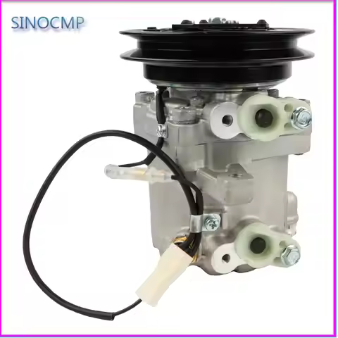 NEW SVO7E AC Compressor for Kubota M108S M5040 M7040 M8540 M9540 Tractor SV07E 3C581-50060 3C581-975