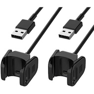 Pengecas untuk Fitbit Charge 3/4, Kabel Pengganti USB untuk Pengecasan Fitbit Charge 3/4 Penjejak Ak