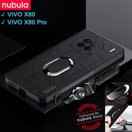 NUBULA For Vivo X80 | VIVO X80 Pro Casing Bark texture Leather Feeling hp VIVO X80 Pro CellPhone Sho