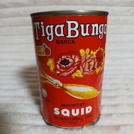 TigaBunga MARCA IMPORTED SQUID IN NATURAL INK 425g. Exp.31 JULY 2027