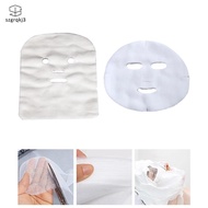 [szgrqkj3] 100Pcs Gauze White Net Pre Cut Cotton Face Cover for DIY Spas Beauty Facial Beauty Salons
