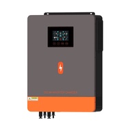 practicality PowMr 10KW 10.2KW 48V DC 220/230V AC Pure Sine Wave Solar Inverter Double MPPT On/Off G