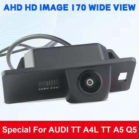 Fisheyes Wide View Angle Trunk Handle Camera For AUDI TT A4L TT A5 Q5 AHD 1920*1080 Pixel