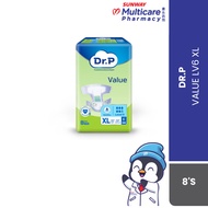 DR.P VALUE DIAPER LV6 XL (8'S)