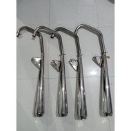 TMX 125/155 Muffler Pipe Pure Stainless (Malutong Tunog)