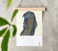 chippitomu 月曆 2023 〜 與無為的動物們悠然度過一年 〜