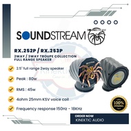 Soundstream RX.252P 2way / RX.253P 3way RX series full range speaker/Car speaker/Speaker kereta