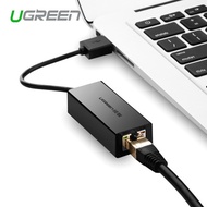 UGREEN USB 2.0 to 10/100 Fast Ethernet LAN Wired Network Adapter for Macbook， Chromebook， Windows 10