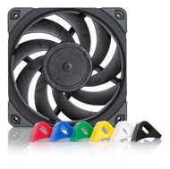NF-A12x25 PWM chromax.Black.swap, Premium Quiet Fan, 4-Pin (120mm, Black)
