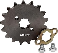 420 17Tooth 17T Front Counter Engine Sprocket Gear Pit Bike 70cc 110cc 125cc SDG SSR