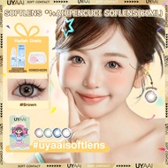 [Beli 1 Gratis 2]UYAAI Softlens 14-15mm Normal Mata Korea Sepasang Lensa Kontak 6 Bulan + 60ml Air P