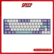 AJAZZ AK680 Wireless Lets Play Purple Blue/Red Switch KEYBOARD(คีย์บอร์ด) By Speed Gaming