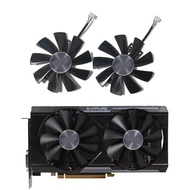 2pcs GAA8B2U/GAA8S2U DC 12V 0.45A GPU Graphics Card Fan For Sapphire R9 380 380X 2G/4G D5 Graphics C