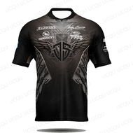 Jayson Shaw Eagle Eye Spark Jersey Gold Billiards Pool Clothing Men 9 Ball Shirt Team Europe Sportsw