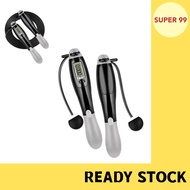 (2 in 1) Flexible Rope Skipping Digital Jump Rope Counting Skipping Rope lose weight Steel Wire Jump Rope Strong Fitness