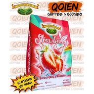 CAMERON VALLEY TEH AIS PERISA STRAWBERRY 💕PACK & 🔥TRIPLE SACHETS / STRAWBERRY ICE TEA INSTANT DRINK 