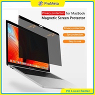 Magnetic Privacy Screen Protector for MacBook Air Pro 13 M1 M2 Anti-Spy Film A2179 A2337 A2338 13.6