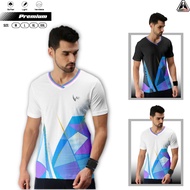 BLL LN JOJO Premium Adult Badminton Shirt Badminton Shirt Print Badminton Shirt