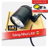 ĐÈN TRỢ SÁNG L4X L4 DÀI CNC 2024 + PHỤ KIỆN CAO CẤP MẪU MỚI(XEM VIDEO)