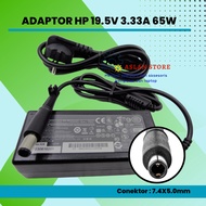 Charger Adapter hp 65W 19.5v 3.33a pavilion 21-h010 21-h039 22-h100 22-h000ed 23-g000 23-g009 ProDes