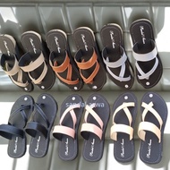 Chamel rubber sandals /Wanita azwa sandals women's sandals