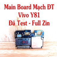 Main Board Circuit for Vivo Y81 Phone Ram 3 Memory 32Gb Tested - Full Zin