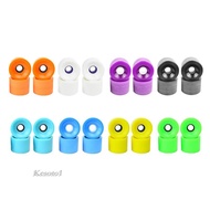 [Kesoto1] 4 Pieces 78A PU Wheels for Skateboard, Street Longboard Wheels Roller for Street, Park Rou