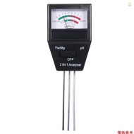 (andoer)2-in-1  Soil pH Meter Fertility Tester pH Tester Soil Tester for Garden Farm Lawn Indoor Out