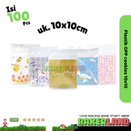 Opp Plastic 10x10 Patterned Opp Plastic/ Opp Plastic/ Thick Opp Plastic/ Bakery Opp Plastic/