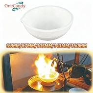 Quartz Melting Bowl 69/87/107/143/160MM Platinum For Precious Metal Melting Diameter 7 to 17CM High 