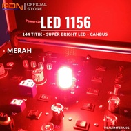 Ready_Stock LED LIGHTS 1 FOOT LED TURN SIGNAL CANBUS 1156 BA15S BAU15S 144 SMD NO HYPER FLASH/ qW3