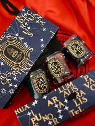 Diptyque 2022 聖誕蠟燭三件套裝🎄