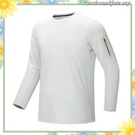 Running Own The Run Long Sve Tee Men White IK7432