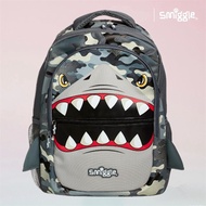 New Item Smiggle School Backpack for Primary Children (Year 1 to 6)- shark Schoolbag classic backpack