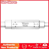 WERA 4 in 1 Driver Bit for Hex Socket Screws, Compatible with 6.35mm Drive, Blade Sizes 3, 4, 5, and