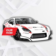 GR86 Cusco Team Front Drift Sticker