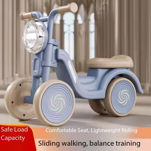 1-3 Year Old Children's Non Pedal Balance Bike, Baby Walker, Children's Balance Bike
