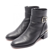 【สินค้ามือสอง】 จิมมี่ ชู JIMMY CHOO รองเท้าบูท CLARICE 45 รองเท้าบูทสั้นหนัง สำหรับผู้หญิง สภาพ A