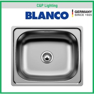 Blanco Plenta 6 Stainless Steel Top Mount Single Bowl Kitchen Sink