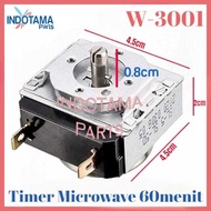 2-PIN 60-Minute Electronic MICROWAVE OVEN TIMER (WTA-3001-60)