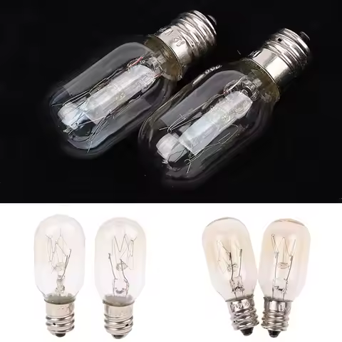 High Quality T20 E12 120V 15W/25W Salt Lamp Globe Bulb Incandescent Bulb Refrigerator Oven Light Bul